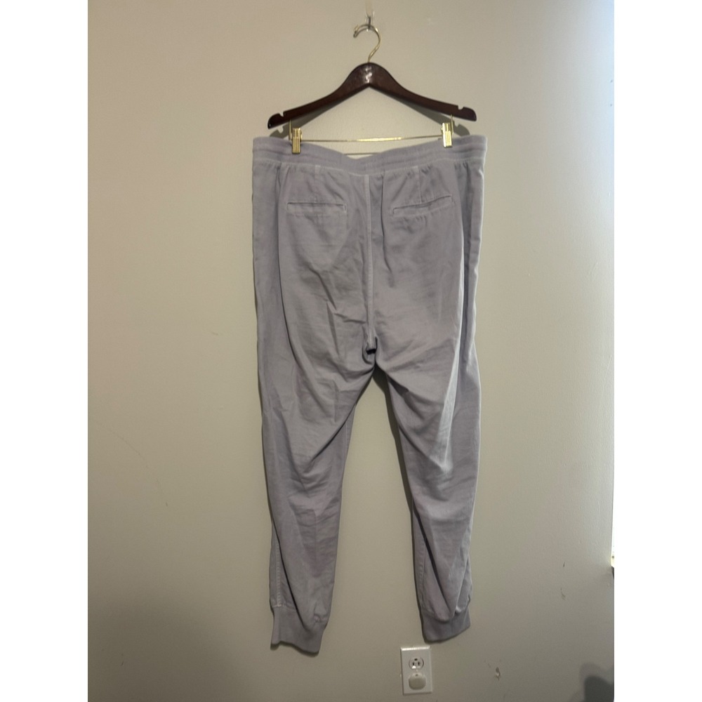 Gap Womens XL Tall Jogger Pants Light Purple Lavender Drawstring Patch Pocket - Picture 5 of 9